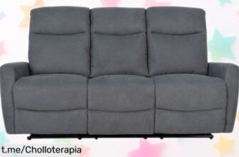 Sofá de 3 plazas FLASH con asientos relax eléctricos, el planazo perfecto para tus tardes de peli que ahora te llega a un precio de ganga increíble. ¡No lo dejarás pasar!