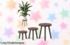 Soporte de plantas en pack de 3 Bamworld: ¡aprovecha cada rincón de tu hogar con este precio loco y dale un toque especial a tu espacio!