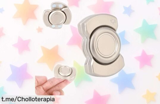 Spinner antiestrés Penitue: el chollo perfecto para concentrarte y relajarte, ahora con precio rebajado. ¡No dejes pasar la oportunidad de tenerlo siempre contigo!