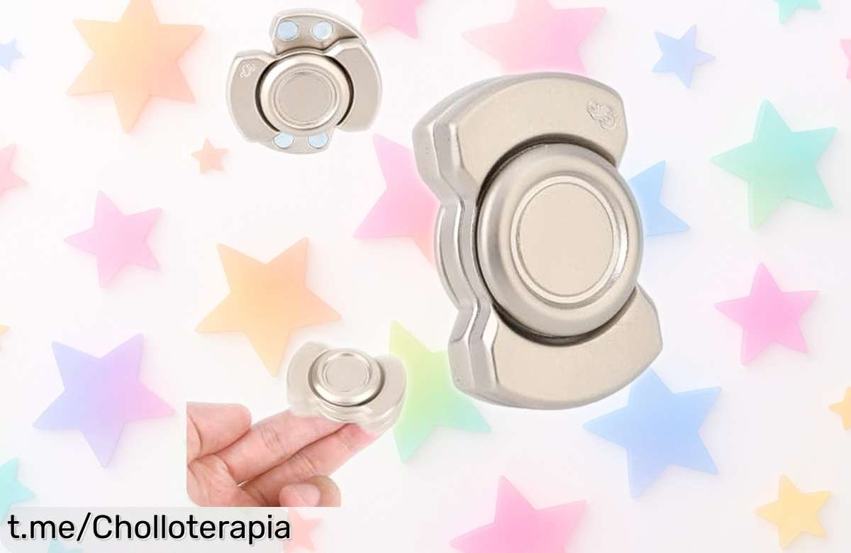 Spinner antiestrés Penitue: el chollo perfecto para concentrarte y relajarte, ahora con precio rebajado. ¡No dejes pasar la oportunidad de tenerlo siempre contigo!