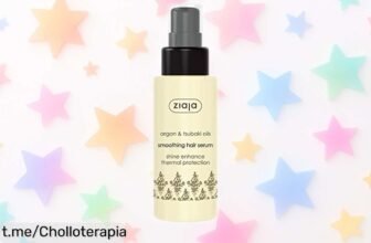 Suave y brillante: serum capilar de argán Ziaja a precio loco, cuida tu pelo desde el primer uso y dile adiós al frizz. ¡No te lo pierdas!