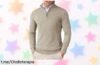 Sudadera de hombre COOFANDY con media cremallera a precio loco, abriga genial y combina fácil. No te quedes sin la tuya y dale un toque top a tus días ya mismo.