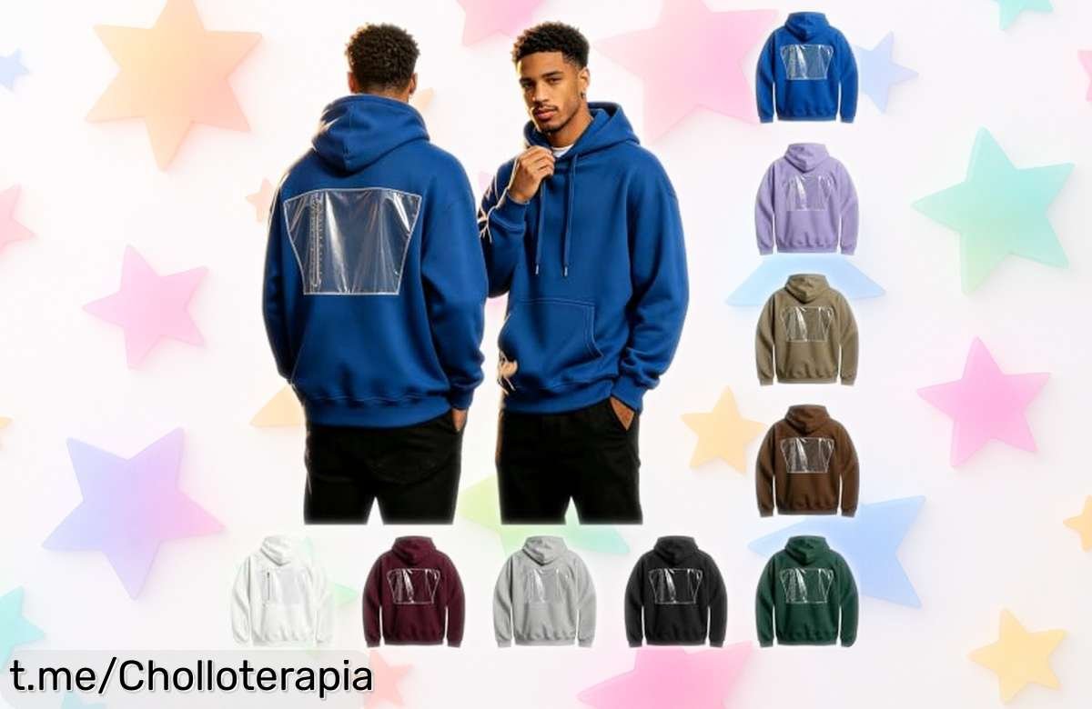 Sudadera de hombre moderna y versátil Genérico: ¡aprovecha el super chollo con descuento brutal y renueva tu estilo gastando muy poco!