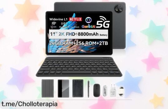 Tablet 11 pulgadas Blackview Zeno 10 5G: pantalla FHD a 90 Hz y un precio de locura. ¡No dejes pasar la oportunidad de disfrutar tus series favoritas con calidad increíble!