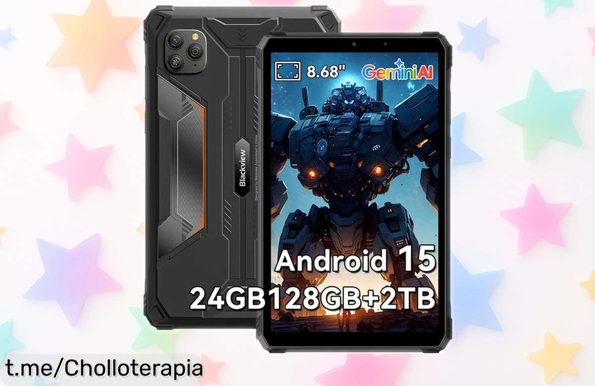 Tablet resistente 4G Blackview Active 5 con 6 GB RAM y pantalla de alta frecuencia, ahora a precio de escándalo. No te quedes sin la tuya y empieza a disfrutar hoy mismo.