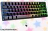 Teclado gaming inalámbrico The GLab Keyz Hydrogen WL, compacta potencia silenciosa con RGB: chollazo que libera tu espacio y transforma tus partidas en pura diversión.