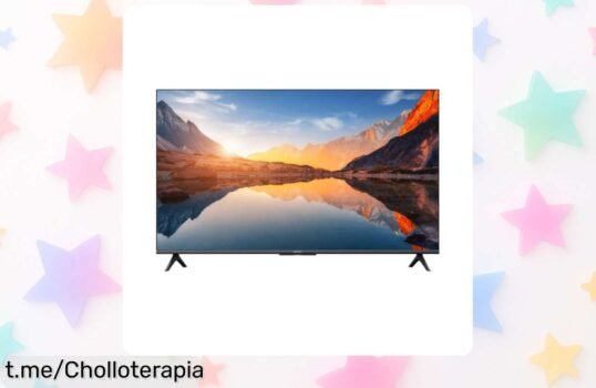 Televisor 4K de 50 pulgadas Xiaomi TV A: ¡Ofertón irresistible para disfrutar tus pelis y series a lo grande! Actúa rápido, solo por tiempo limitado.
