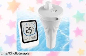 Termómetro flotante inalámbrico para piscina: controla la temperatura del agua al instante y siente el placer de disfrutar cada chapuzón como nunca antes, ¡no te quedes sin el tuyo!
