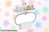 Toallero de pared Tinoaly con estante 2 en 1, ¡ofertón para tu baño o cocina! Organiza tus básicos sin espacio y disfruta de calidad a precio rebajado. No lo dejes escapar.