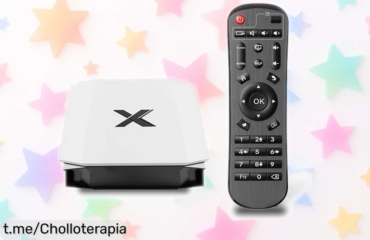 Transforma tu TV en un centro multimedia con esta TV Box Android 12.0, ahora a precio de ganga; disfruta tus contenidos favoritos como nunca antes, ¡aprovecha ya esta oferta increíble!