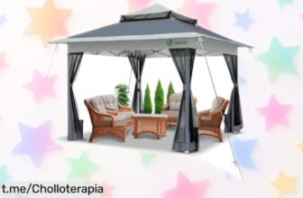 Transforma tus días al aire libre con la carpa plegable VOUNOT, ahora a un precio loco que no puedes dejar escapar ¡Disfruta cada momento sin preocupaciones!
