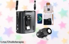 Ventilador de cintura portátil Lomffy a precio loco: ¡refrescate sin parar con 5 velocidades y batería duradera! Aprovéchalo, porque esta oferta es solo por tiempo limitado.