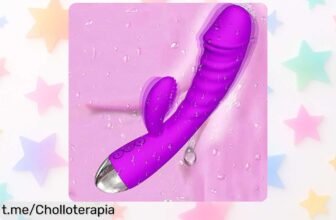 Vibrador para mujer con doble estimulación y 10 modos: ¡un chollazo resistente al agua! Aprovecha este momentazo de placer en pareja o solita, no lo dejes escapar.