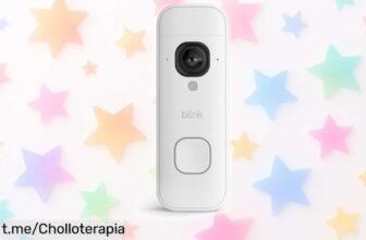 Videotimbre Blink 2K+ con vista completa y alertas de personas a precio loco, instalación fácil y meses de autonomía: ¡no te quedes sin el tuyo!