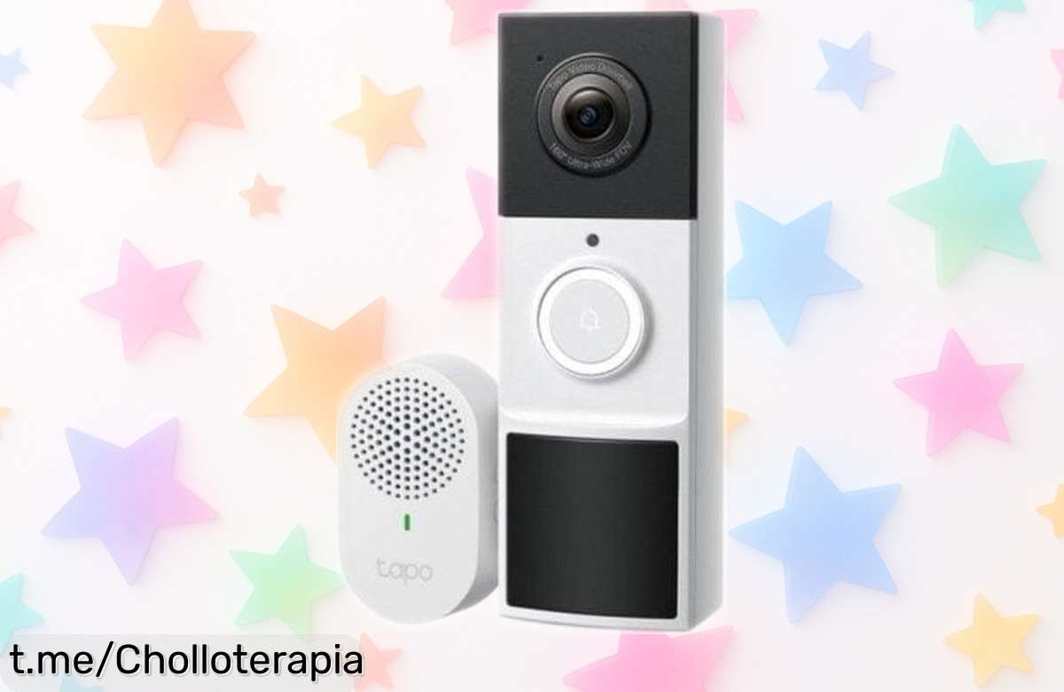 Videotimbre TPLink Tapo D210: ¡ofertón con cámara de 3MP y batería increíble! Controla tu entrada desde el móvil, no te pierdas este precio loco que cuidará de los tuyos.