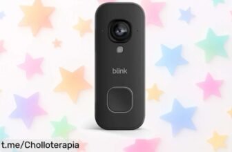 Videotimbre cableado 2K+ Blink, calidad de imagen bestial y alertas al instante que no te dejarán sin respuesta: ¡aprovéchalo antes de que vuelen!