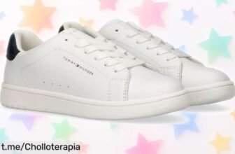Zapatillas bajas infantiles Tommy Hilfiger para todos los días a un precio de ganga que tus peques no querrán dejar de usar, ¡no las dejes escapar!