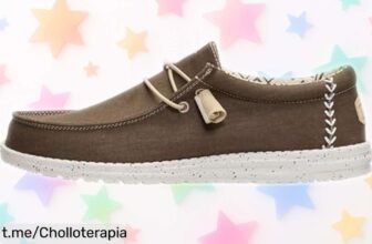Zapatillas casual HEYDUDE Wally Stretch: super chollo de lona elástica, ligeras y fáciles de llevar. No te pierdas esta caída de precio, ¡tu estilo lo merece!