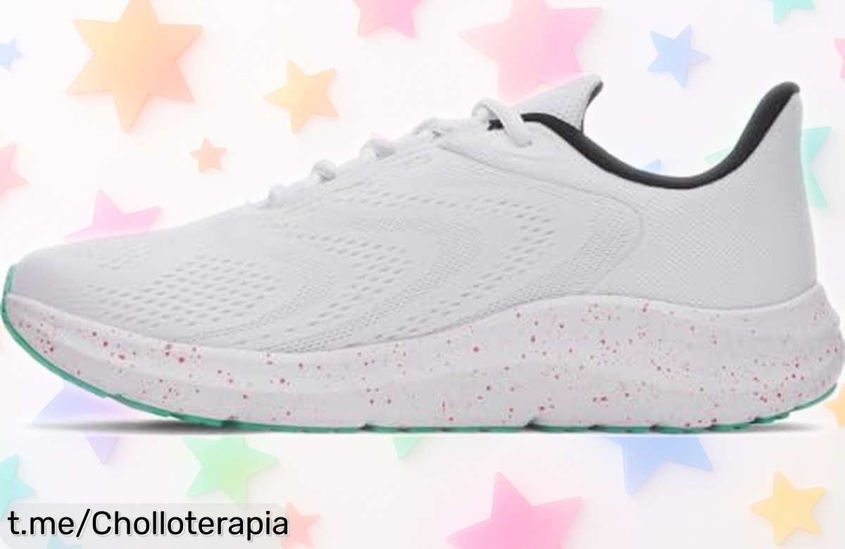 Zapatillas de running Under Armour ligeras y transpirables, ¡rebajadas a un precio de ganga para darle ese empujón a tus carreras! No te quedes sin las tuyas.