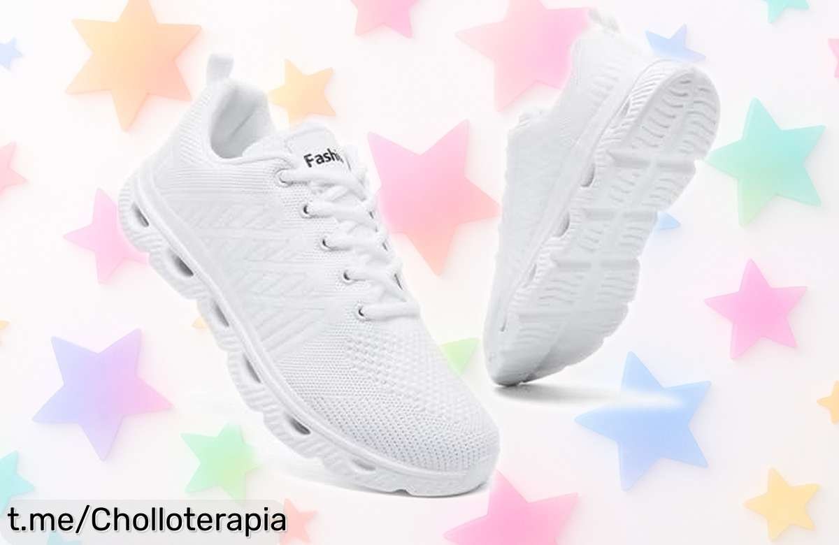Zapatillas deportivas CYRUWOSH ligeras y transpirables, super chollo con suela antideslizante para que corras sin parar; no dejes pasar esta oportunidad única hoy mismo.