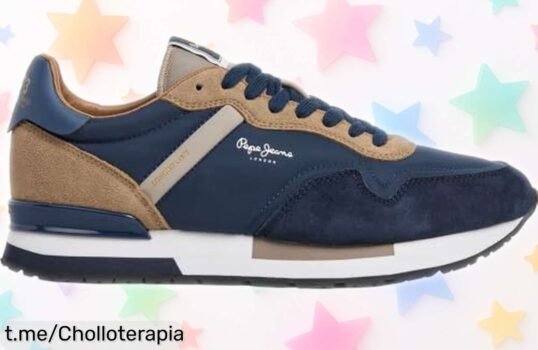 Zapatillas deportivas Pepe Jeans Hailon Basic M a precio loco, perfectas para moverte con estilo y comodidad. ¡No dejes que se te escapen!
