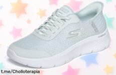 Zapatillas deportivas Skechers GO Walk Flex Grand Entry, un chollazo increíble para caminar cómodamente y con estilo, ¡aprovecha ya esta oferta única que no se repetirá!