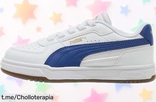 Zapatillas deportivas infantiles Puma Caven III AC PS, perfectas para jugar sin parar: ¡última oportunidad a un precio de ganga que no puedes dejar pasar!