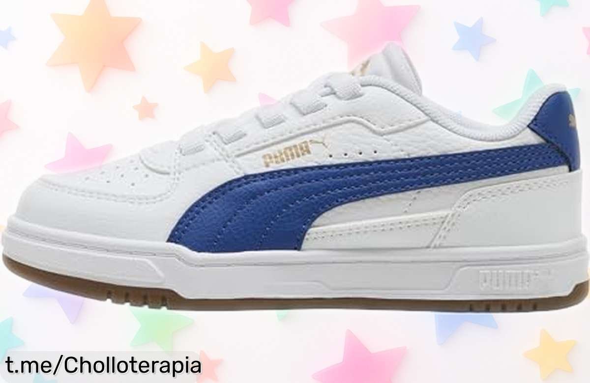 Zapatillas deportivas infantiles Puma Caven III AC PS, perfectas para jugar sin parar: ¡última oportunidad a un precio de ganga que no puedes dejar pasar!