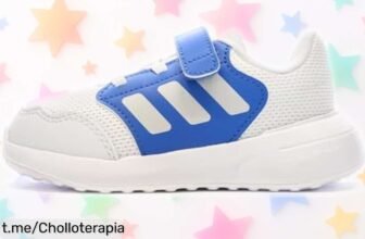 Zapatillas para bebés adidas TENSAUR Run 3.0 con velcro, el super chollo que hará sonreír a tu pequeño en cada paso, ¡no te quedes sin las tuyas!