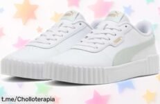 Zapatillas urbanas PUMA Carina 3.0 ideal para brillar cada día, a un precio de ganga que no se ve todos los días. ¡Hazte con ellas antes de que se agoten!