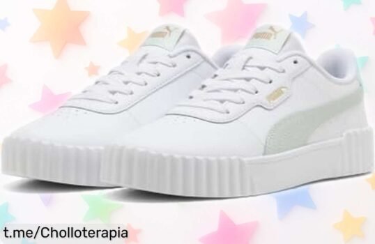 Zapatillas urbanas PUMA Carina 3.0 ideal para brillar cada día, a un precio de ganga que no se ve todos los días. ¡Hazte con ellas antes de que se agoten!
