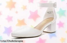 Zapatos de tacón ancho Dream Pairs con estilo irresistible y precio loco, elegantes y perfectos para brillar en cualquier ocasión ¿te lo vas a perder?