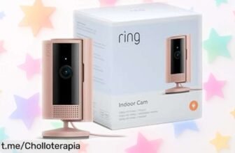 Super chollo: Cámara de vigilancia Ring Indoor 2ª gen. con vídeo 1080p para que cuides de tu hogar y mascotas desde donde quieras, ¡no te lo pierdas!