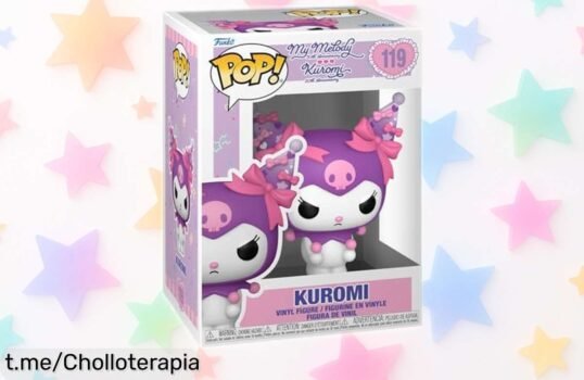 Adorable figura de Kuromi gruñona Funko Pop! para alegrar tu vitrina: ¡no te pierdas esta oportunidad a un precio de ganga que encantará a todos los fans!