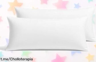 Almohadas FusionHome pack de 2, el ofertón inesperado para que descanses como nunca y despiertes con energía. ¡No te lo pierdas!