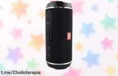 Altavoz bluetooth portátil T&G TG 116 con graves potentes y resistente al agua, ¡ofertón brutal que hará vibrar tus mejores momentos!