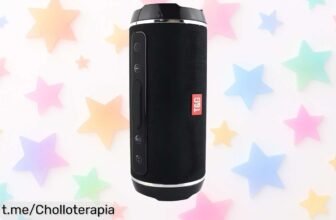 Altavoz bluetooth portátil T&G TG 116 con graves potentes y resistente al agua, ¡ofertón brutal que hará vibrar tus mejores momentos!