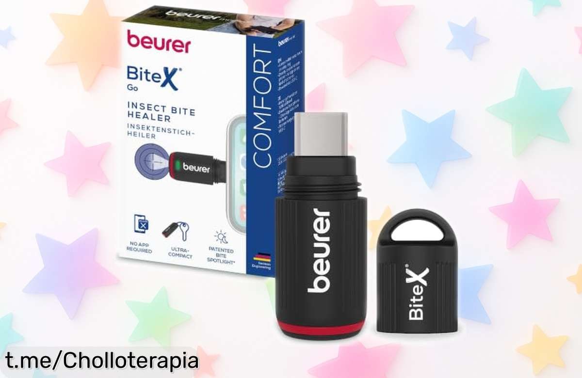 Aparato Beurer BiteX Go Deep para aliviar picaduras al instante. ¡Precio de escándalo que no puedes dejar pasar y disfruta de la calma ya!