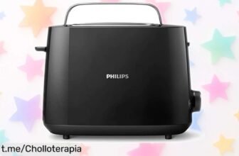 Aprovecha esta tostadora Philips de 2 ranuras con 8 niveles, ¡murmullo en la cocina y desayunos perfectos a un precio loco que no puedes dejar escapar!