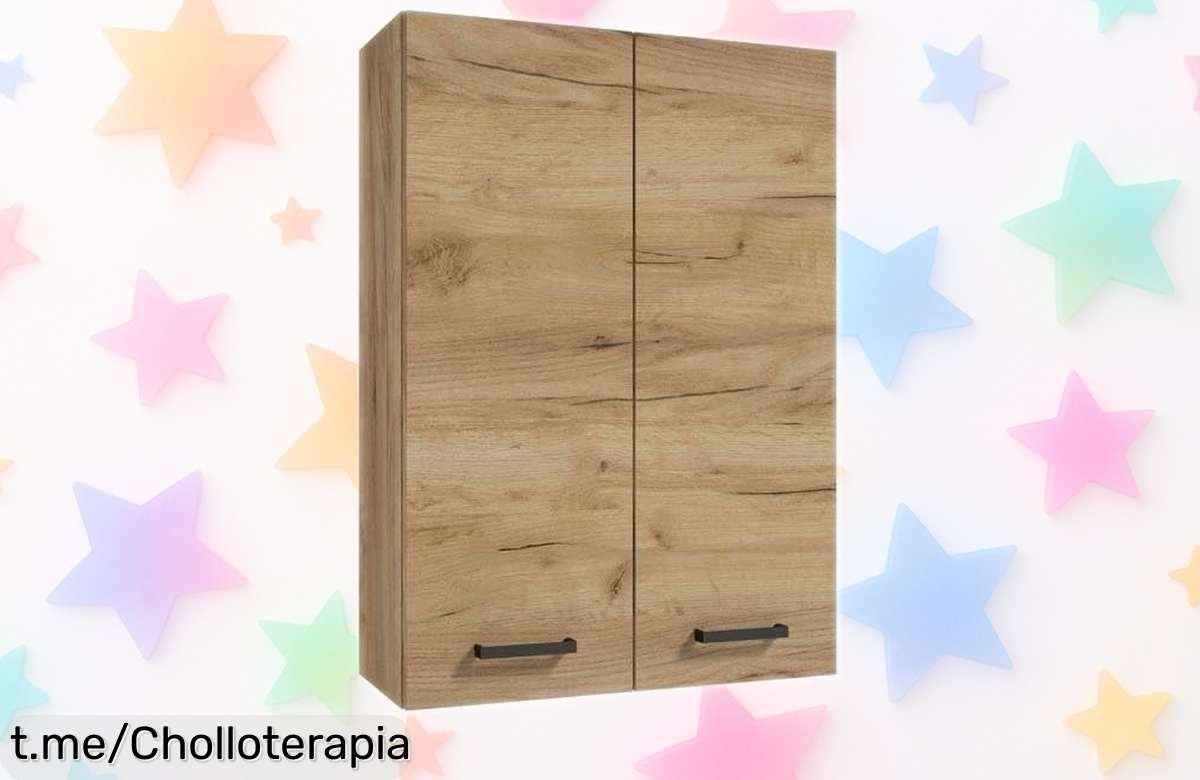 Armario colgante para baño Deftrans, aprovechando cada rincón y liberando el suelo: ¡ofertón único que hará tu vida más organizada! No dejes pasar este chollo.
