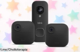 Asombrosa cámara exterior Blink Outdoor 4 con videovigilancia 2K+ y control desde el móvil, ¡no dejes escapar este descuentazo que brinda seguridad a tu hogar!