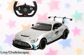 Asombroso coche teledirigido Mercedes AMG GT2 a escala 1:14, ¡con puertas que se abren! Aprovecha ya este pedazo de ganga y llena de alegría el corazón de los peques.