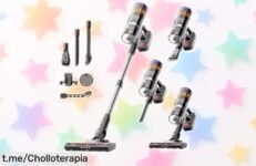 Aspirador sin cable Lefant V1 con succión potente y filtro de 5 capas por un precio tirado: limpia fácil, vive más felices y no te lo pienses, ¡aprovéchalo ya!