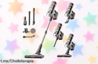 Aspirador sin cable Lefant V1 con succión potente y filtro de 5 capas por un precio tirado: limpia fácil, vive más felices y no te lo pienses, ¡aprovéchalo ya!