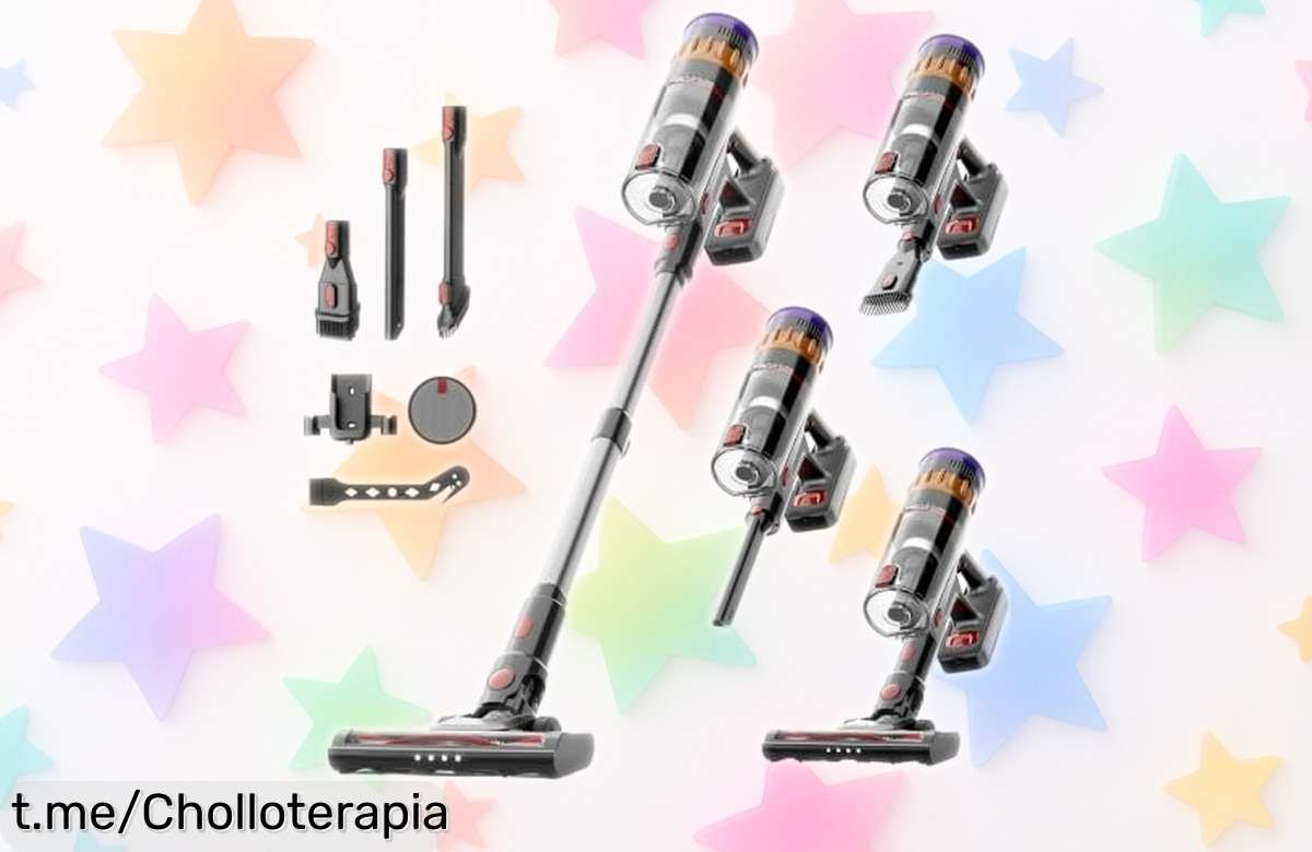 Aspirador sin cable Lefant V1 con succión potente y filtro de 5 capas por un precio tirado: limpia fácil, vive más felices y no te lo pienses, ¡aprovéchalo ya!