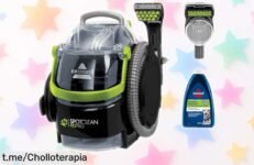 Aspiradora BISSELL SpotClean Pet Pro para manchas de mascotas a precio loco: ¡limpieza profunda y fácil en segundos, no te quedes sin la tuya!