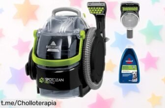 Aspiradora BISSELL SpotClean Pet Pro para manchas de mascotas a precio loco: ¡limpieza profunda y fácil en segundos, no te quedes sin la tuya!