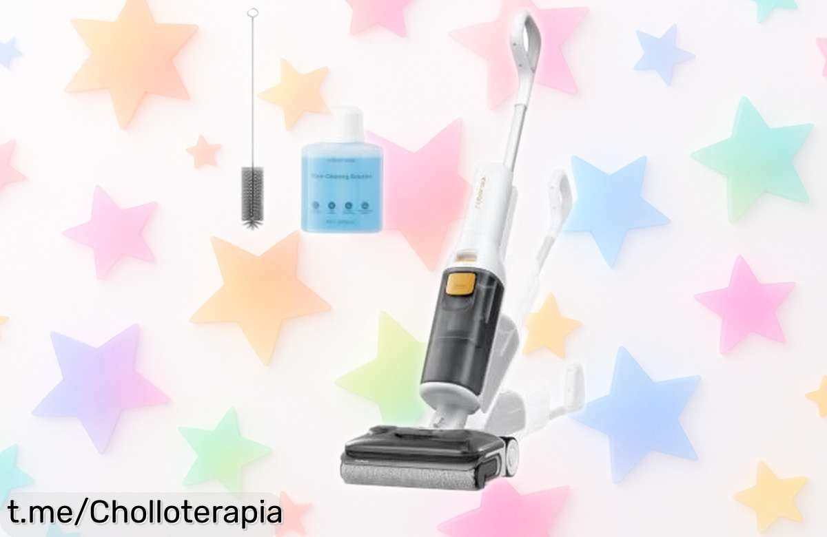 Aspiradora Roborock F25 GT Gen 2 con mega potencia para frenar hasta las manchas más rebeldes, aprovecha este chollazo que no se vuelve a repetir y dale un respiro a tu hogar hoy mismo.