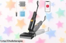 Aspiradora-fregona sin cable Roborock F25 XT a precio loco, limpia todo por ti y ajusta la potencia sola. Aprovecha esta oferta increíble antes que se agote, ¡no te lo pierdas!