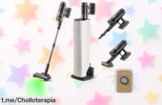 Aspiradora sin cable Roborock H60 Hub Ultra: ¡ofertón con base de vaciado automático que simplifica tu limpieza y te da 100 días de descanso! No dejes pasar esta oportunidad.